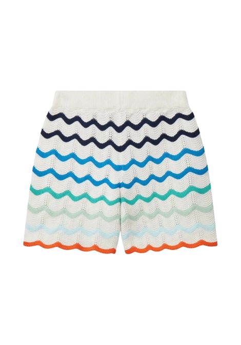 Shorts All'Uncinetto Con Onde Sfumate CASABLANCA KIDS | KS25-KW-97001